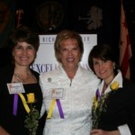 Pictured (l-r) Chrlene Lake - AT&T, Terry Neese & Anne Dickerson-Singer Foundation