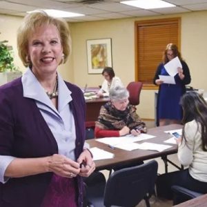 Dr. Terry Neese and volunteers