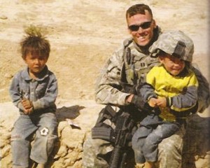 U.S. soldier whose letter to his father is quoted in <i>Afghanistan in Transition.</i> Photo courtsey of <i>Afghanistan in Transition.</i>